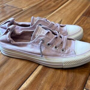 Converse Dusty Pink Canvas Sneakers